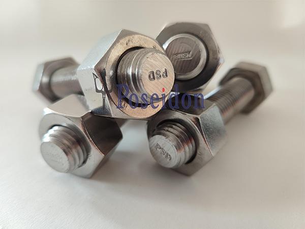 不锈钢ASTM A193 Gr.B8M ASTM A194 Gr.8M全螺纹螺柱螺母